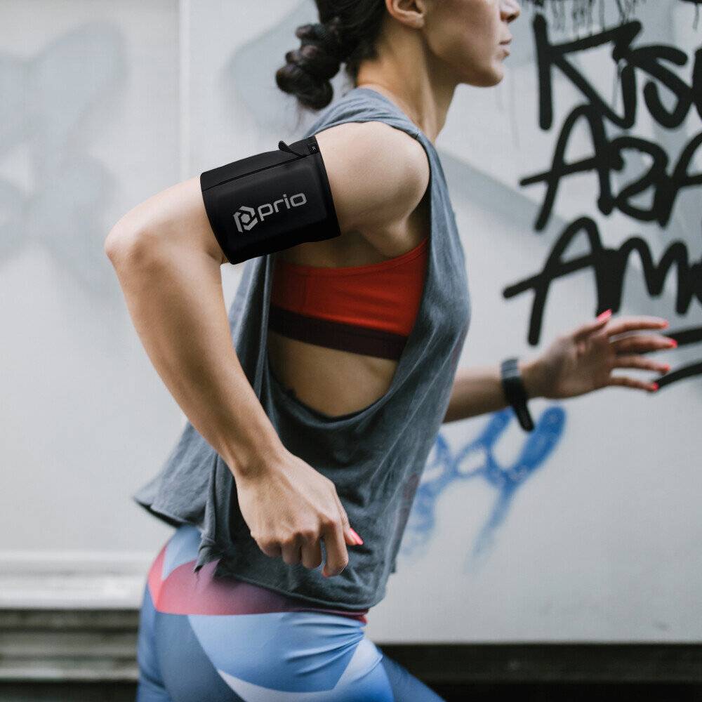 prio Sports Phone Armband S black