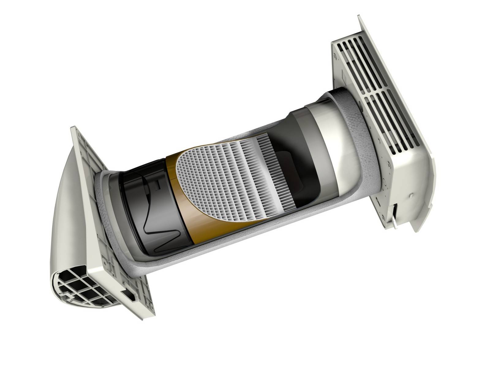 Frischluft Wärmetauscher MEnV180 mit Fernbedienung