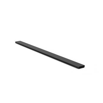 hama 00220992 Kabelkanal aus Metall, magnetisch, 90 x 5,6 x 1,6 cm, Schwarz