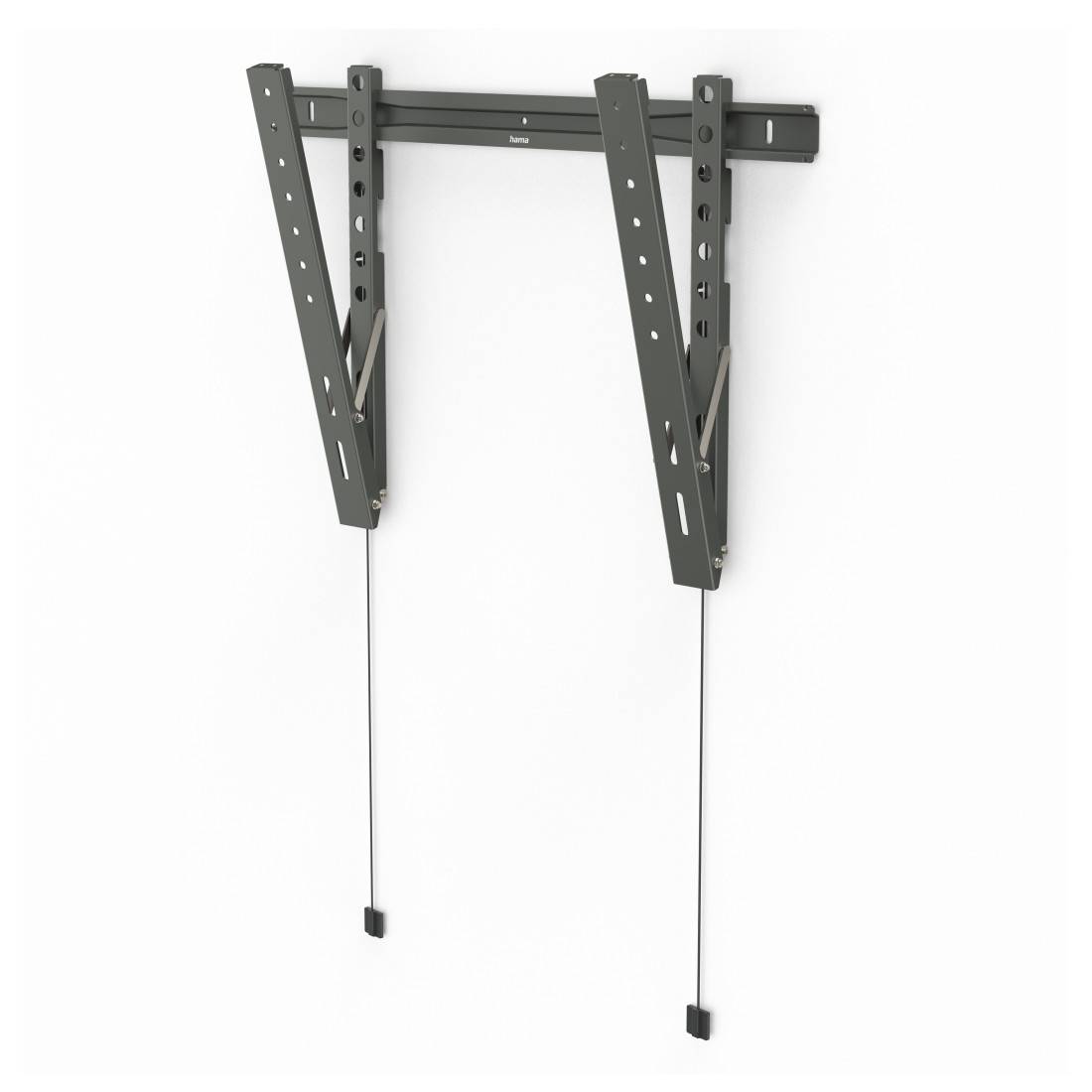 hama 00220846 TV-Wandhalterung TILT "Ultraslim", 229 cm (90"), 600x400, flach, Anthrazit
