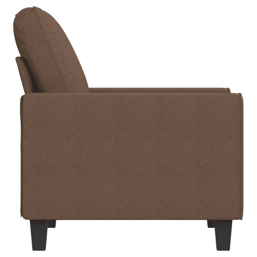 vidaXL Sessel Braun 60 cm Stoff