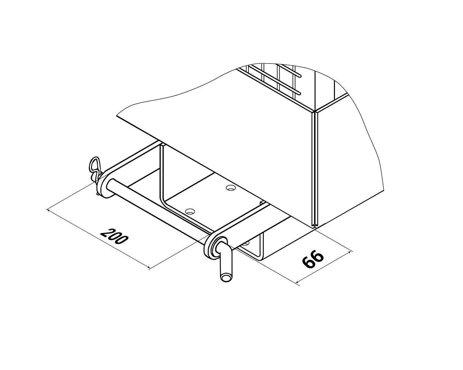Arbeitskorb, RAK-Slim RAL 7005