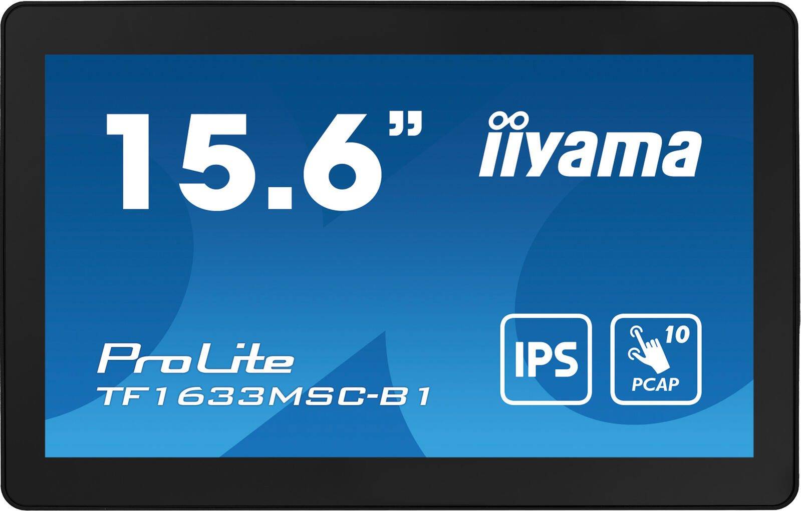 IIYAMA 39.5cm (15,6") TF1633MSC-B1 16:9 Touch HDMI+DP bl retail