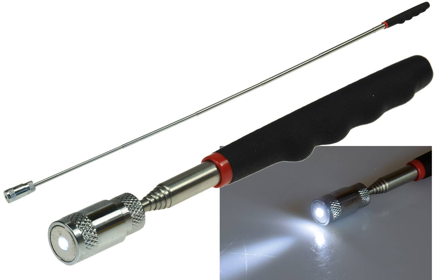 Teleskop-Magnethalter mit LED bis 3200 g 4426610