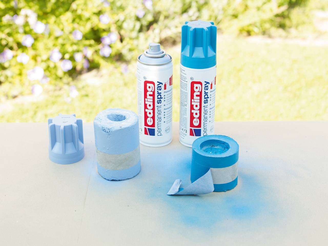 edding 5200 Permanentspray Premium Acryllack cremeweiß matt 200 ml