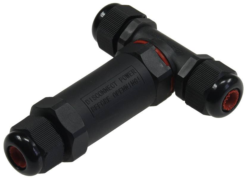 CHILITEC Kabel T-Verbinder, 3polig, IP68, 230V~