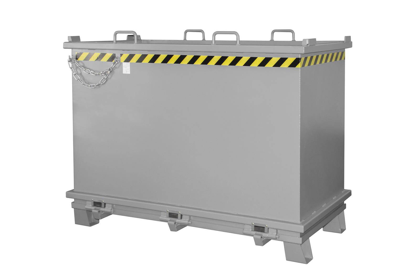 Klappbodenbehälter SB 2000, lackiert, Mausgrau