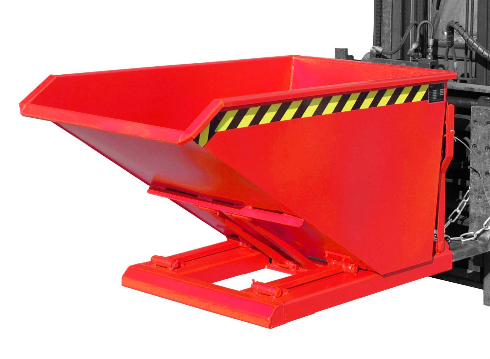 Kippbehälter NK 50, lackiert, Feuerrot