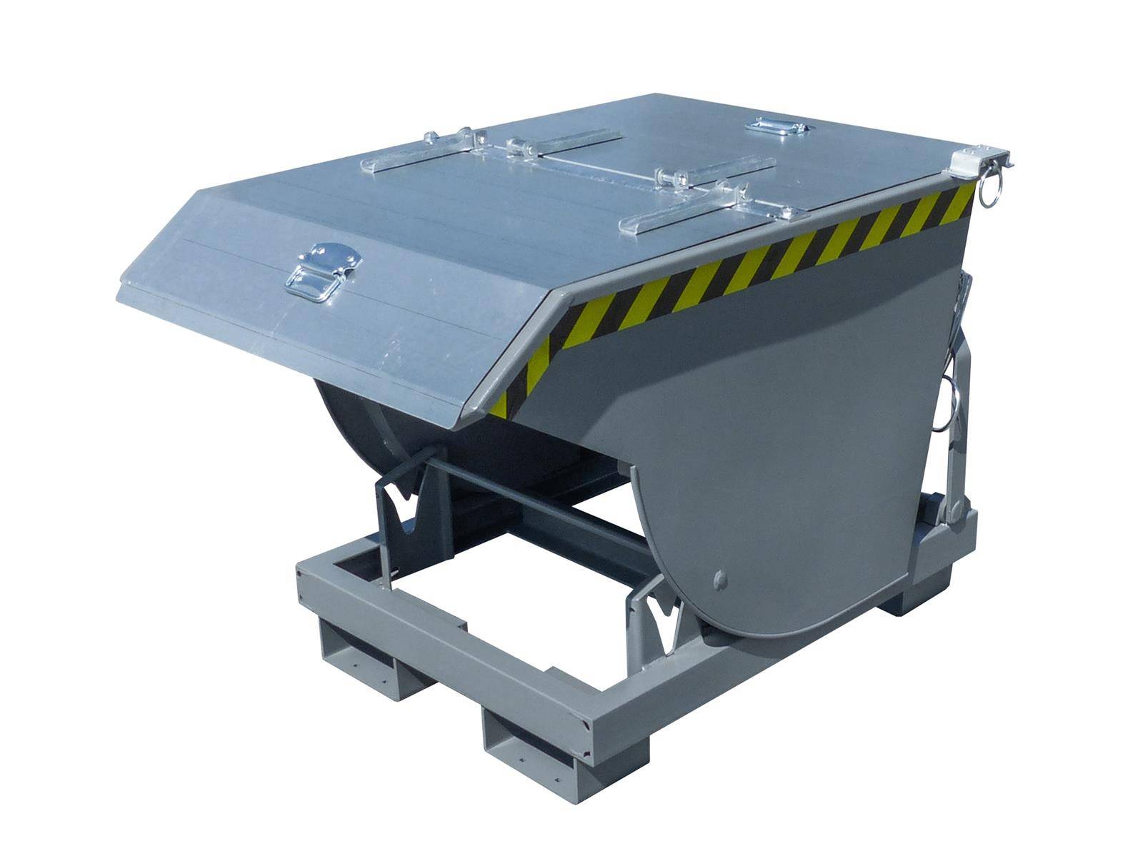 Spänebehälter SKM 30, lackiert, Mausgrau