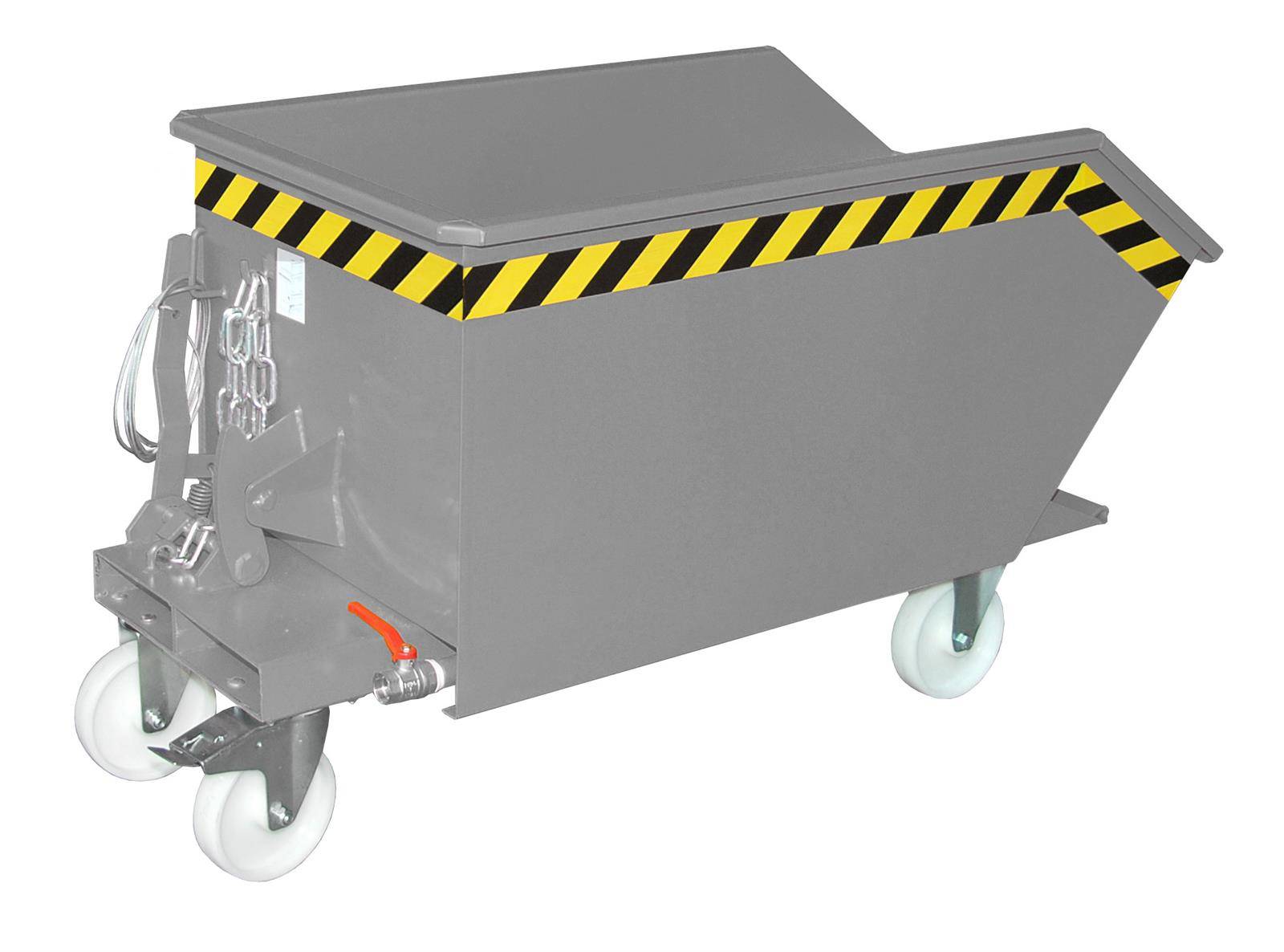 Spänebehälter SGU 30, lackiert, Mausgrau