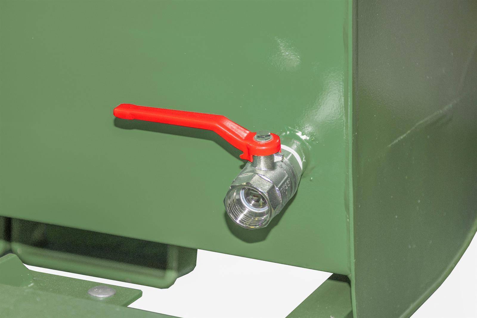 Spänebehälter SKM 30, lackiert, Resedagrün