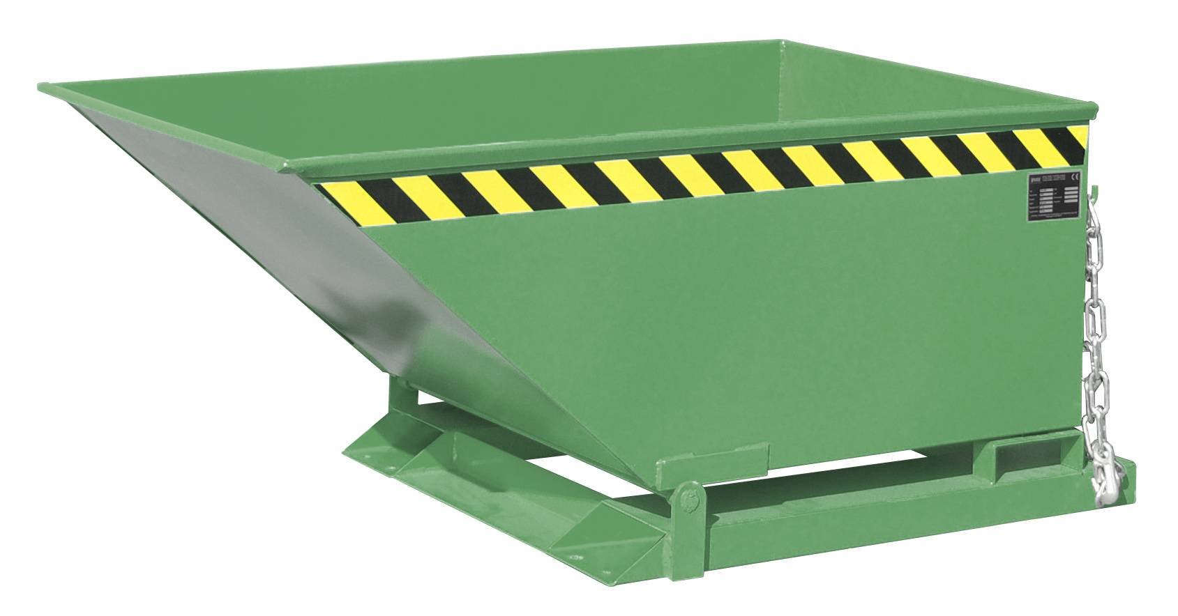 Kippmulde KN 400, lackiert, Resedagrün