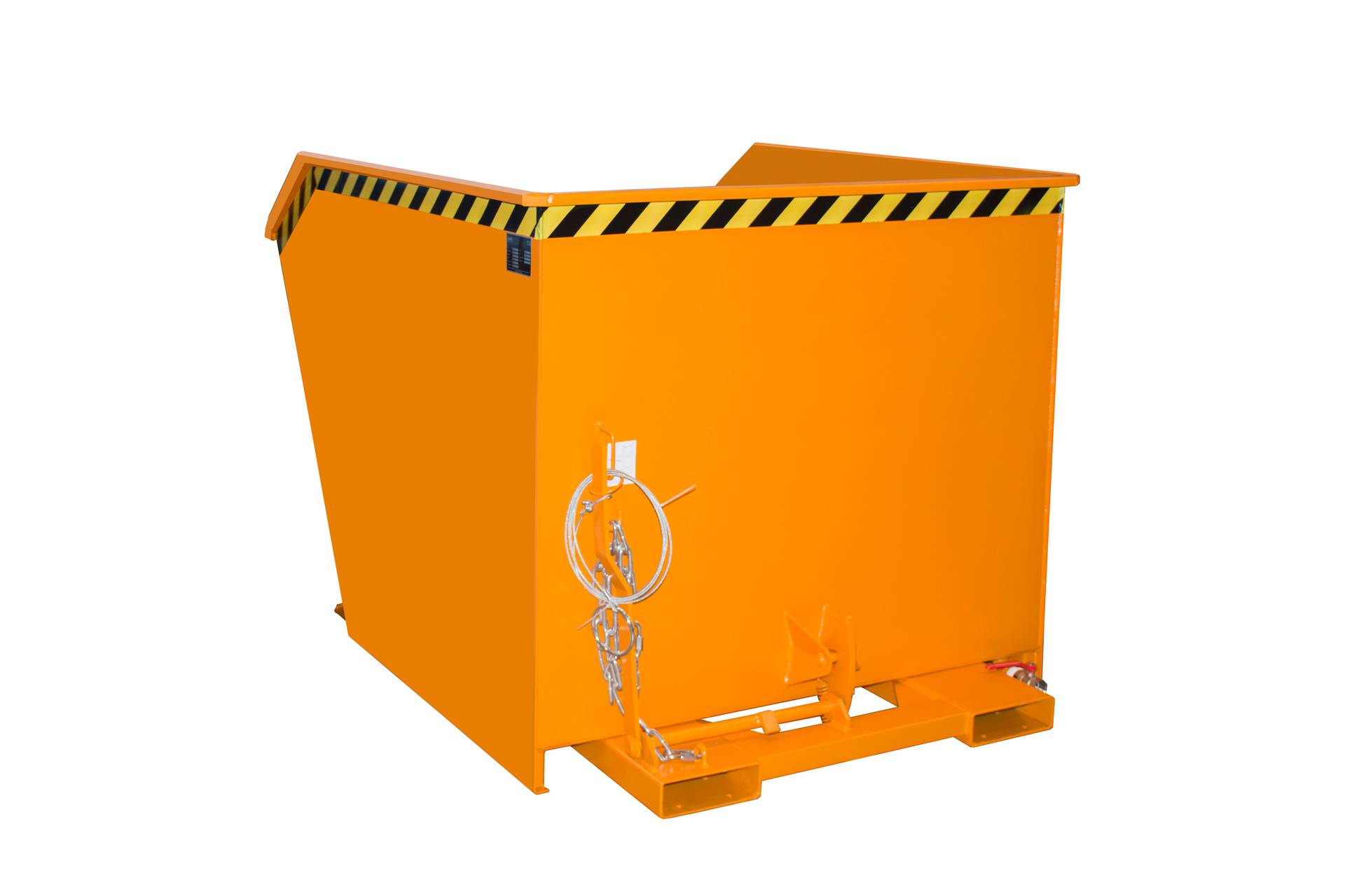 Spänebehälter SGU 150, lackiert, Gelborange