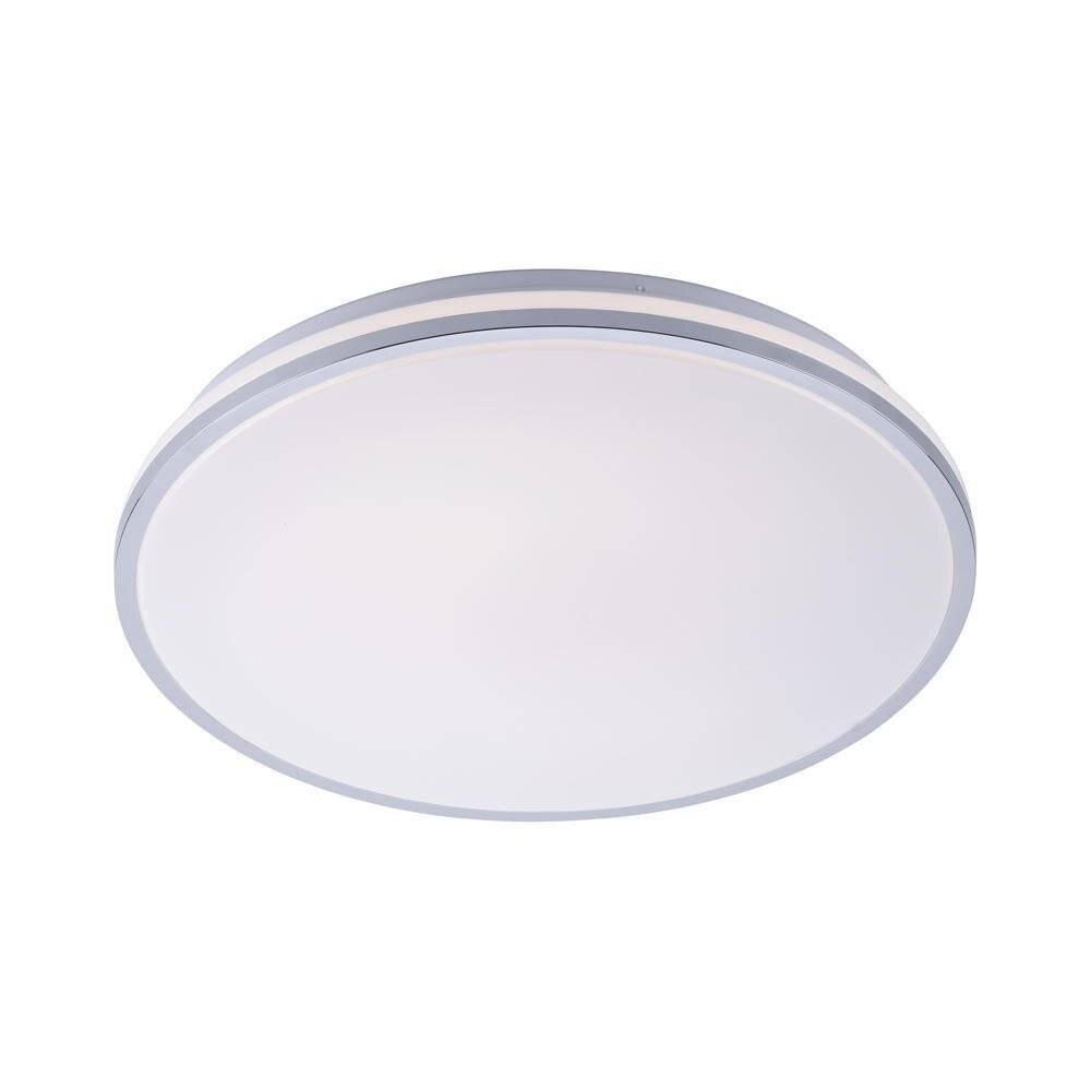 LED Deckenleuchte Isabell in Chrom 24W 1650lm IP44