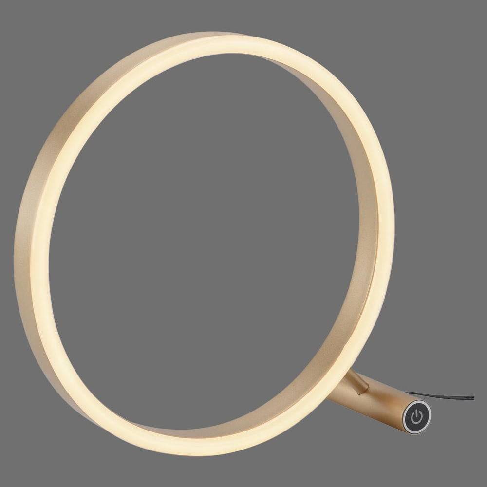 LED Tischleuchte Ritus in Gold 11,5W 1420lm