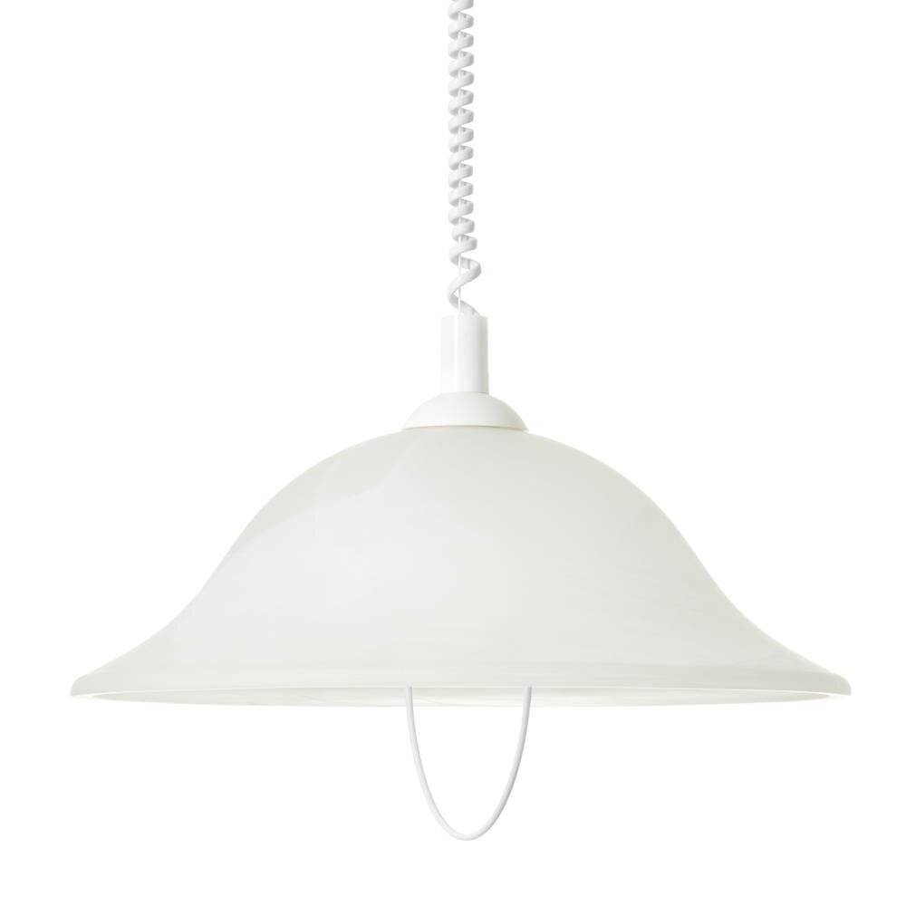 Brilliant Freya 93220/05 Pendelleuchte LED E27 60W Weiß, Alabaster