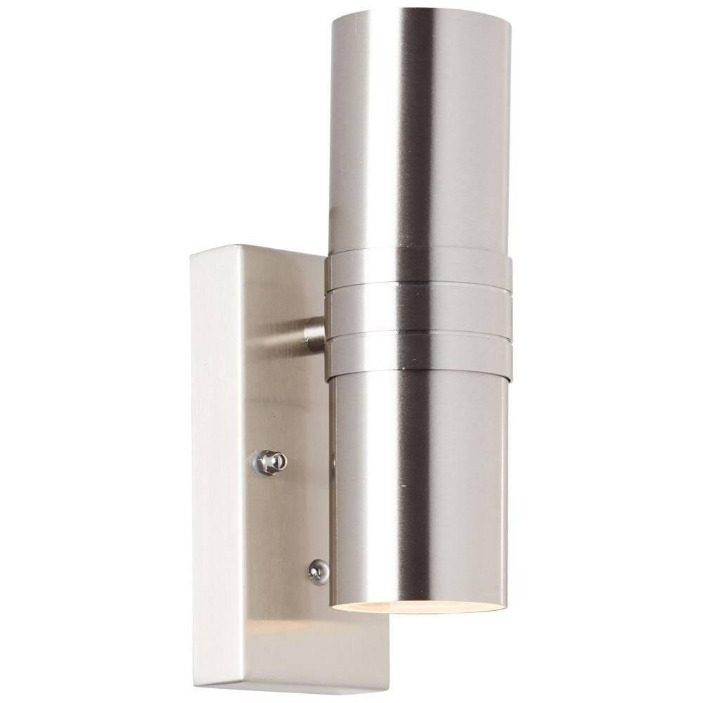 Brilliant Hanni G96254/82 Außenwandleuchte LED GU10 6 W Edelstahl