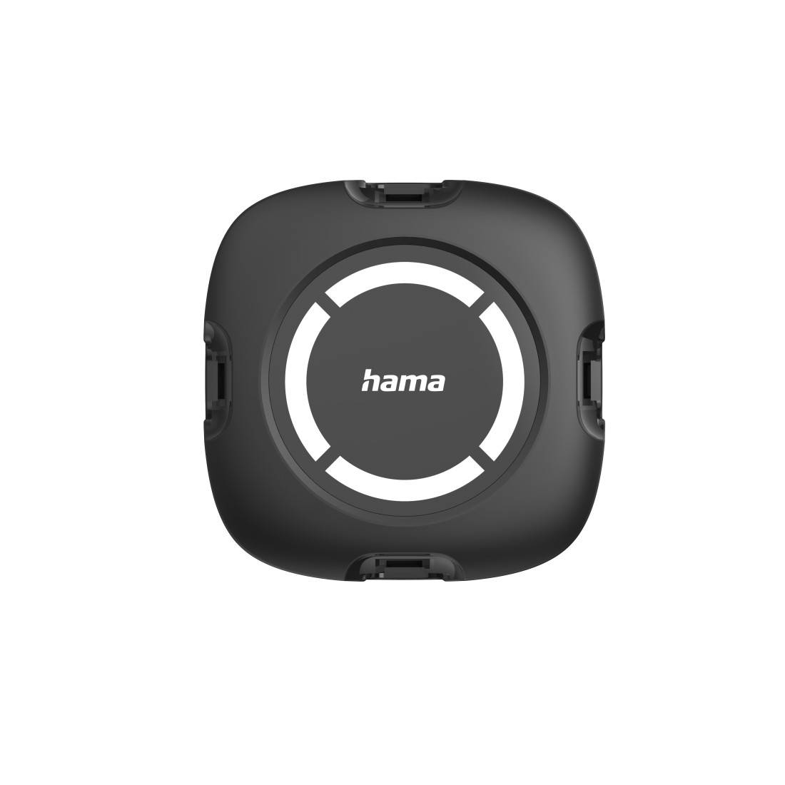 hama 00053686 Ladestation "4-fach" für Nintendo Switch Joy-Con, Schwarz