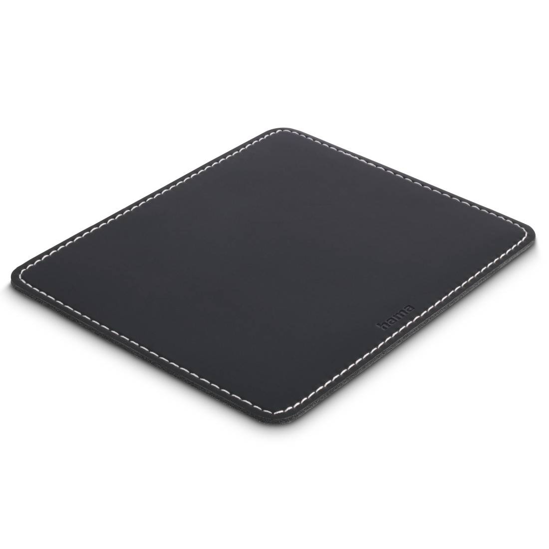 hama 00126856 Mauspad "Lederoptik", Schwarz