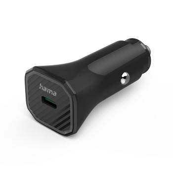 hama 00187279 Auto-Schnellladegerät "Eco", USB-C, PD, 25 W, Schwarz