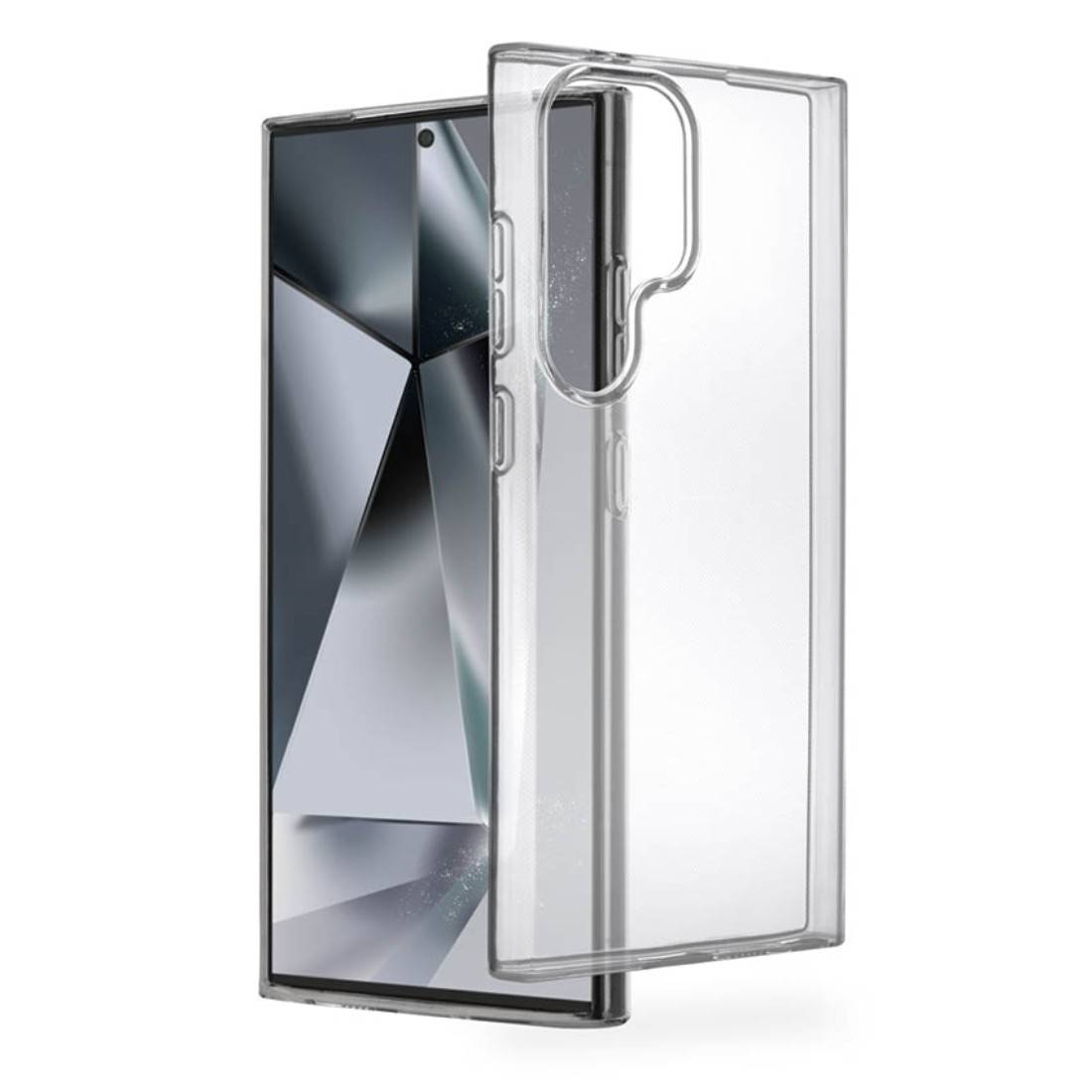 hama 00137971 Handyhülle "Always Clear" für Samsung Galaxy S24 Ultra, durchsichtig
