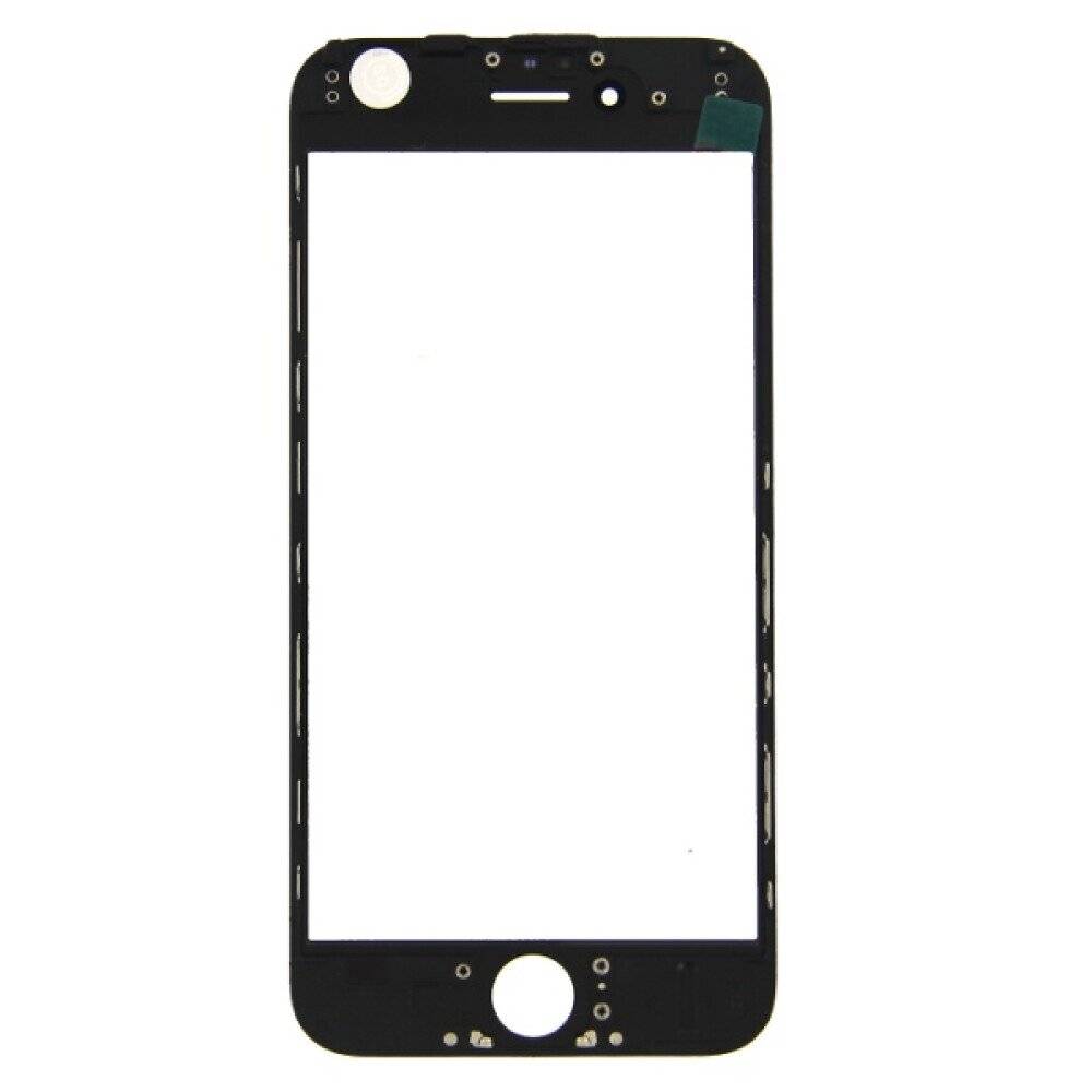 Display LCD Glas ohne Rahmen für iPhone 6 schwarz