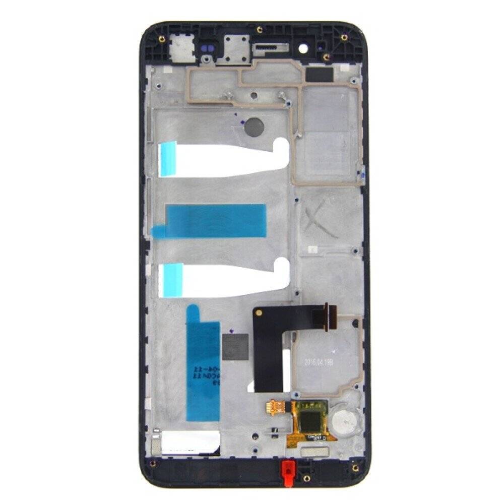 Display für Huawei P8 Lite Smart GR3 LCD + Rahmen Schwarz 97070MJG