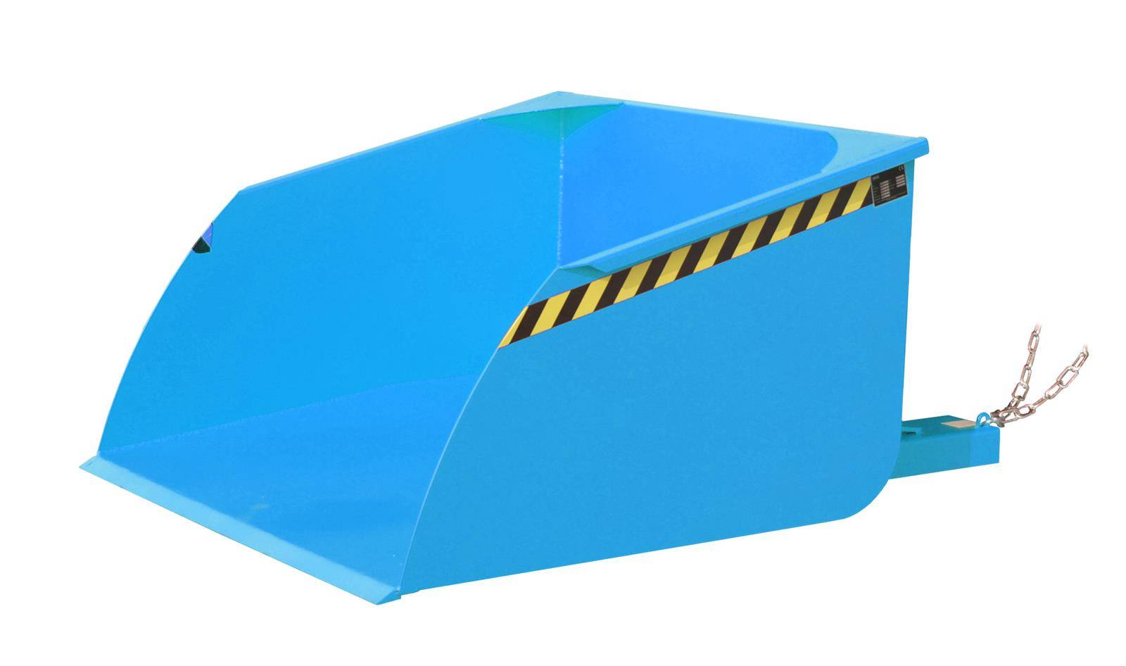 Stapler-Anbaugeräte Schaufel blau RAL 5012 125 x 125 x 80 cm