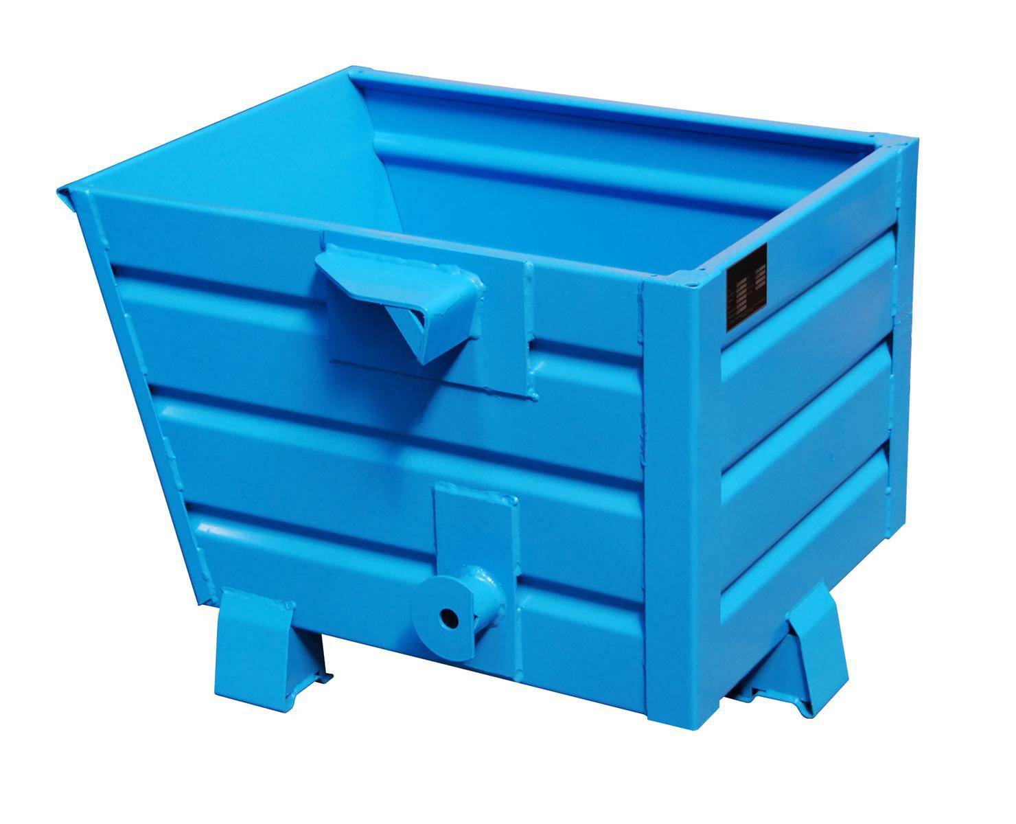 Späne-Stapelkipper BSL 30, lackiert, Lichtblau