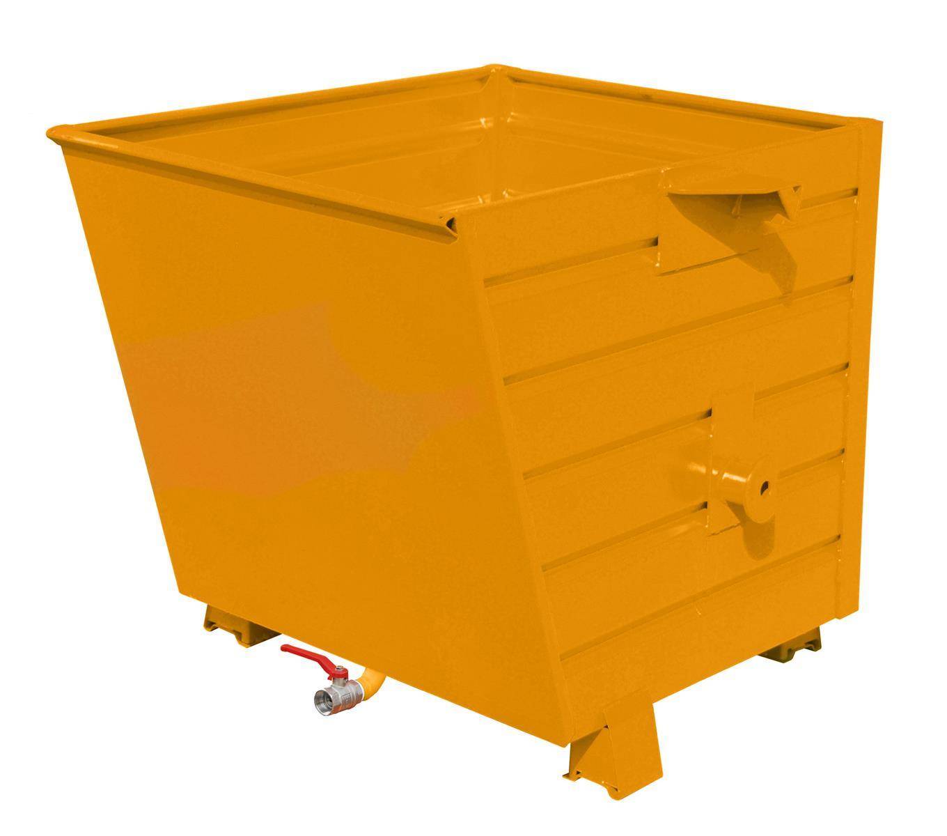 Späne-Stapelkipper BSL 55, lackiert, Gelborange