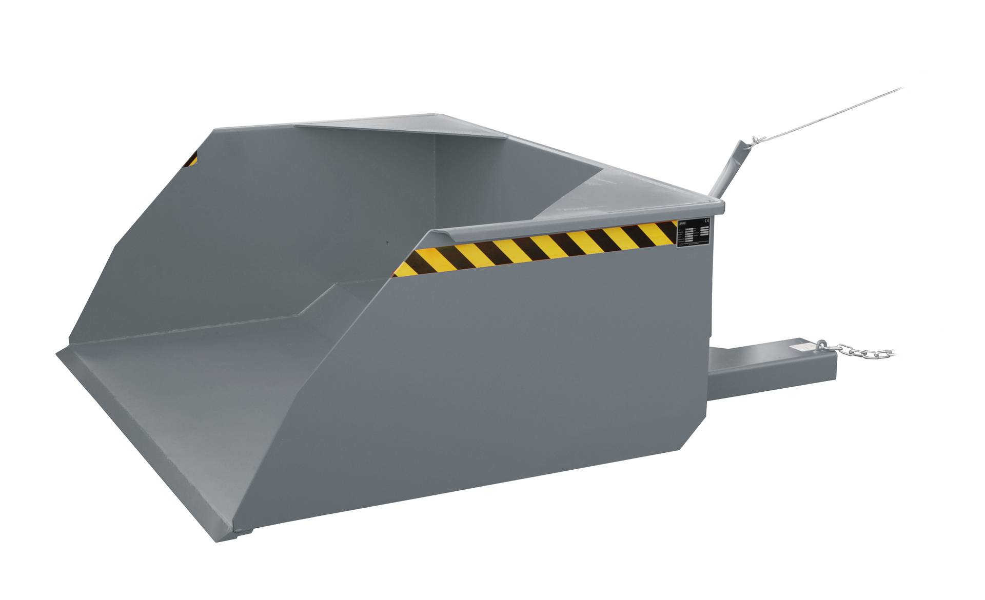 Schaufel BSE 100, lackiert, Mausgrau