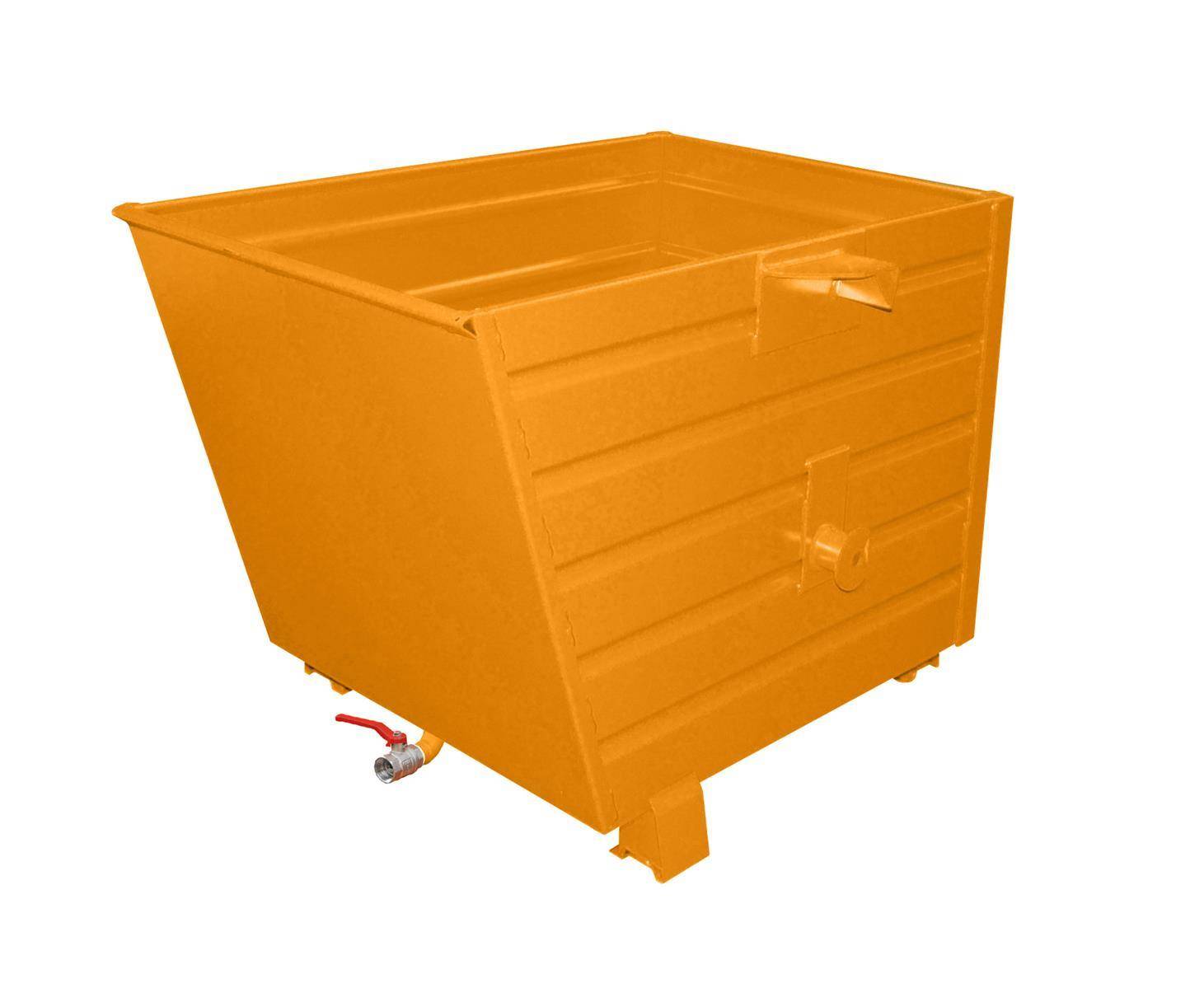 Späne-Stapelkipper BSL 70, lackiert, Gelborange