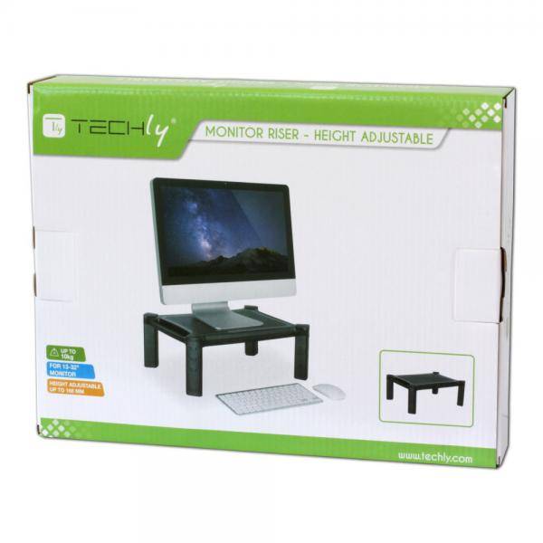 Monitor Riser - Aufstellung - für Monitor / Notebook / Drucker - Kunststoff - Sc