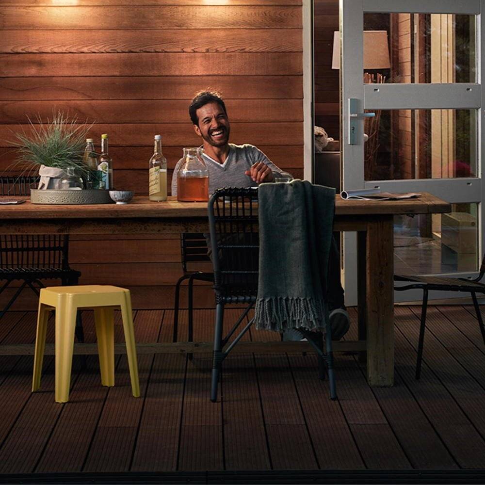 Philips LED Bellini 8720169266377 Außenwandleuchte E27 Schwarz