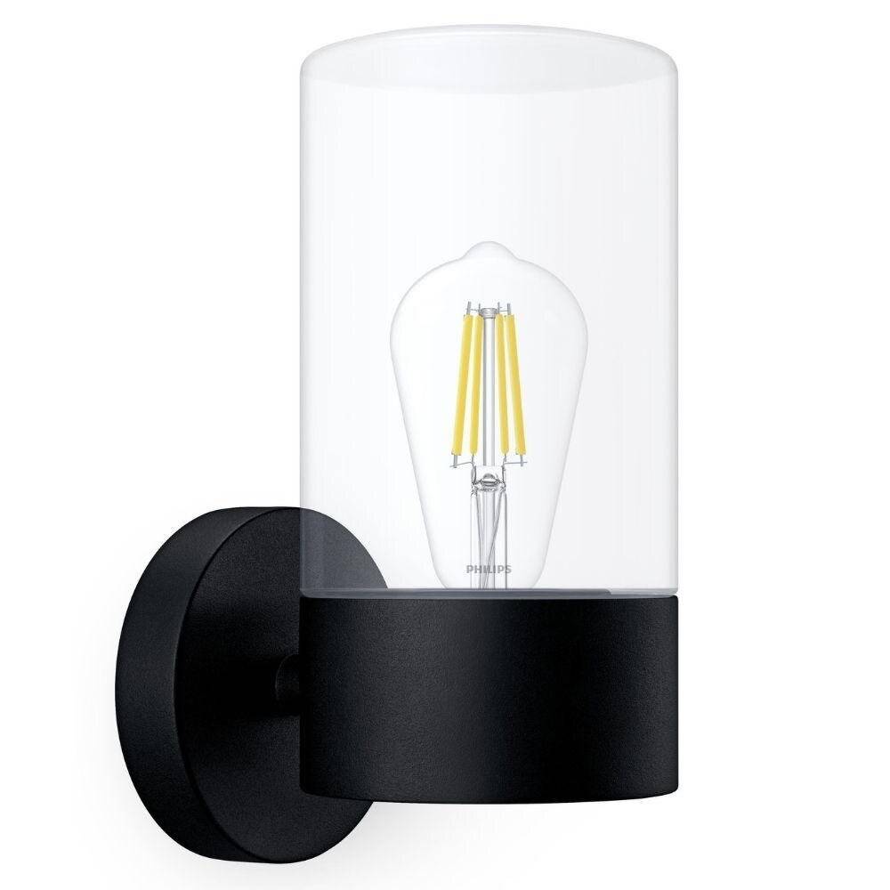 Philips LED Flareon 8720169266537 Außenwandleuchte E27 Schwarz