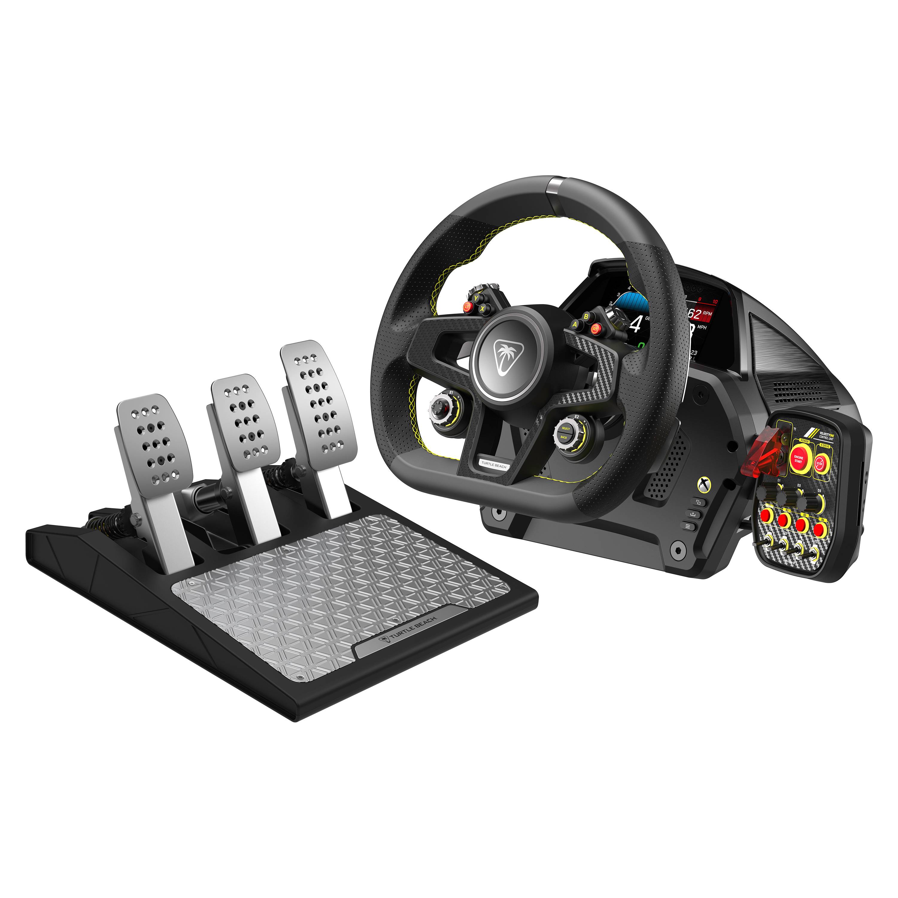 Turtle Beach VelocityOne Race - Lenkrad- und Pedale-Set