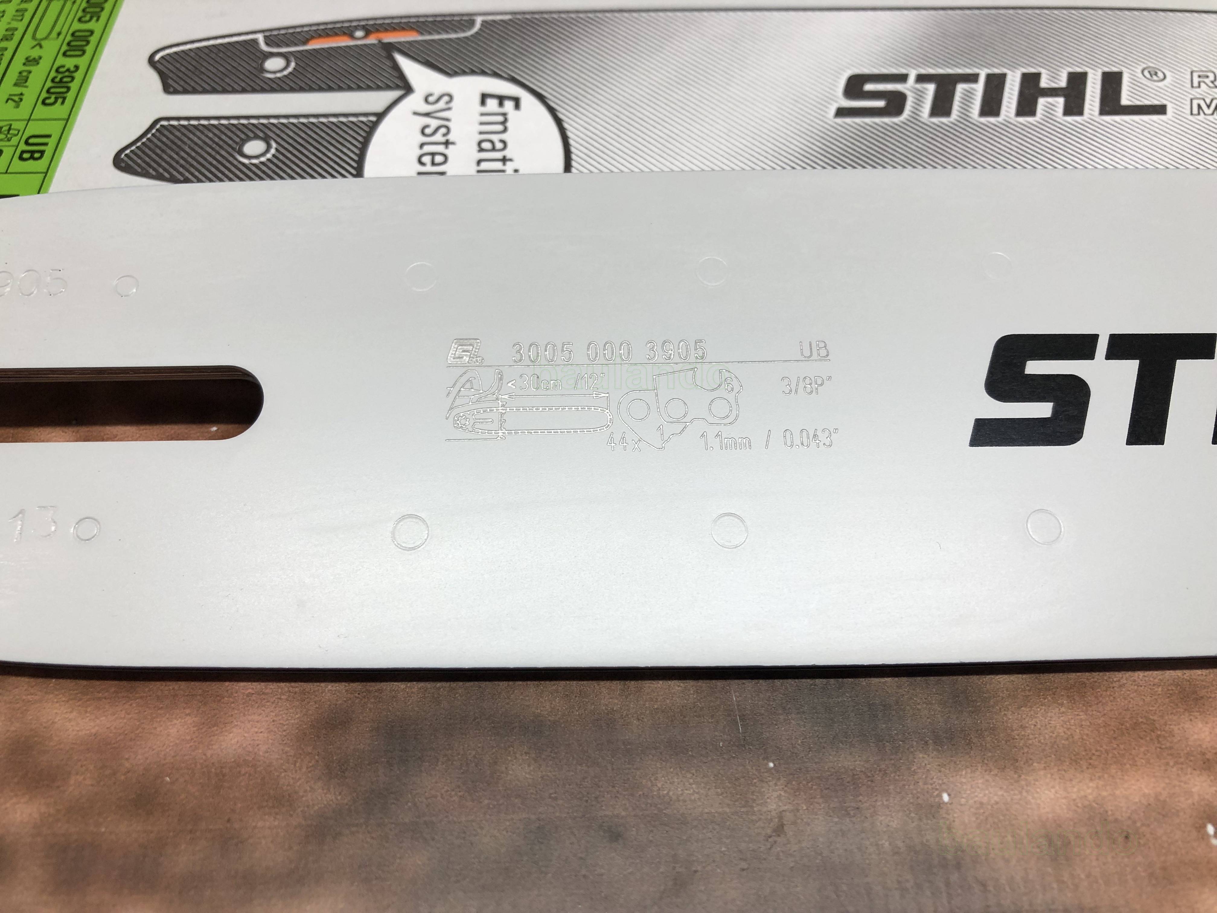 Stihl 30050083913 Echt Picco Schmale Rollomatic Chain Säge Bar, 16-Zoll