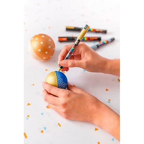 POSCA Pigmentmarker "POP COLOURS", 20er Metallbox