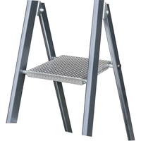 Krause 124227 Aluminium Stufen-Stehleiter Arbeitshöhe (max.): 3.70m Silber, Blau DIN EN 131 7.70kg Krause 124227 Aluminium Stufen-Stehleiter Arbeitshöhe (max.): 3.70m Silber, Blau DIN EN 131 7.70kg