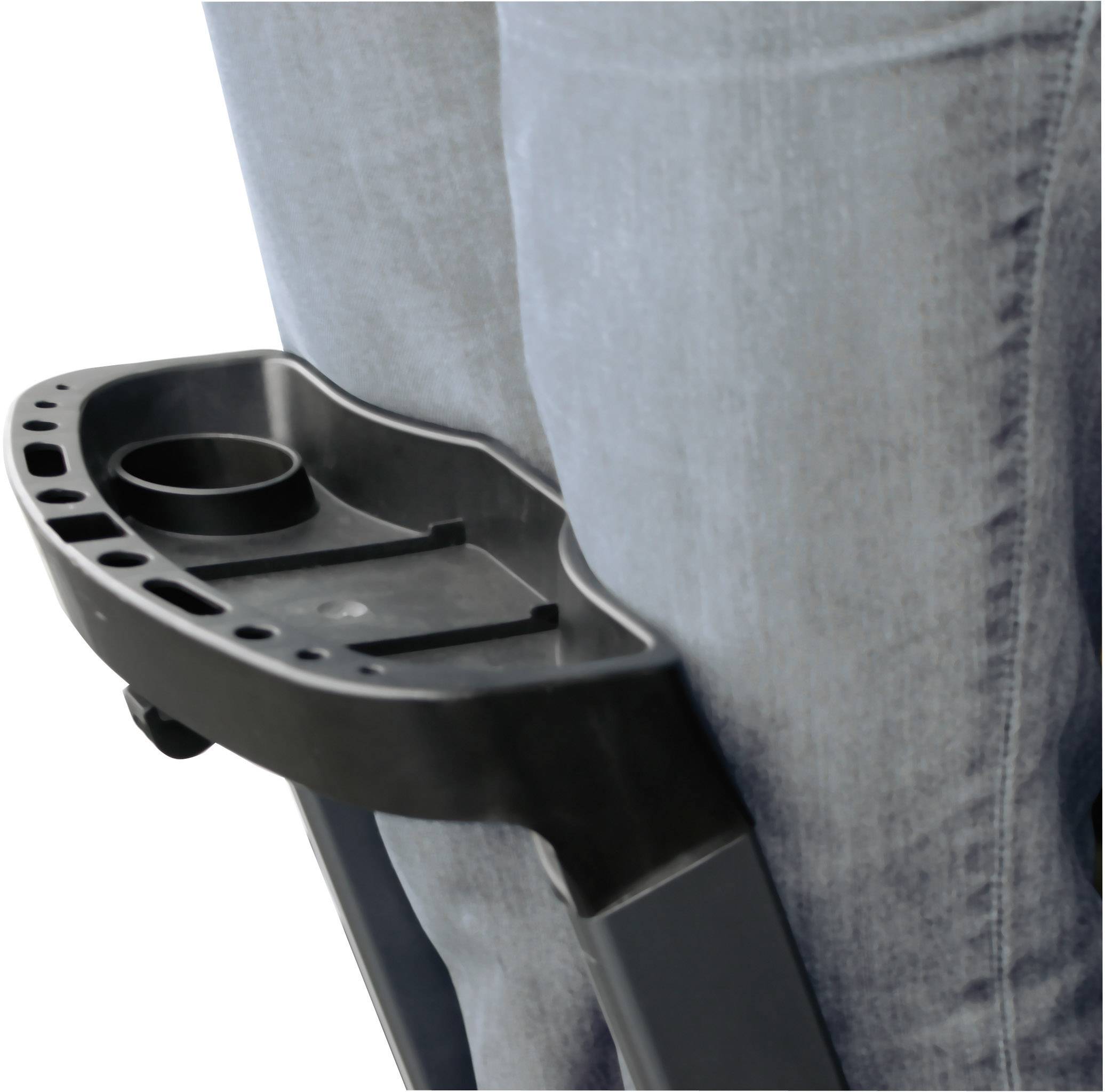 Krause 124197 Aluminium Stufen-Stehleiter Arbeitshöhe (max.): 3.05m Silber, Blau DIN EN 131 4.8kg