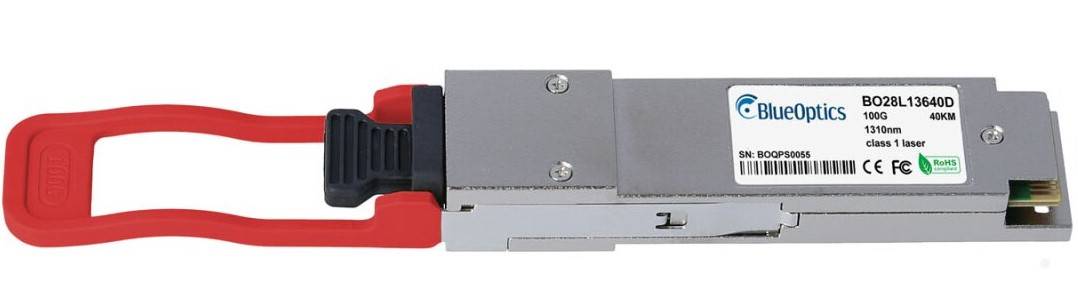 BLUEOPTICS - Networks 100G-ER4LT-QSFP40KM kompatibler BlueOptics QSFP28 BO28L13640D