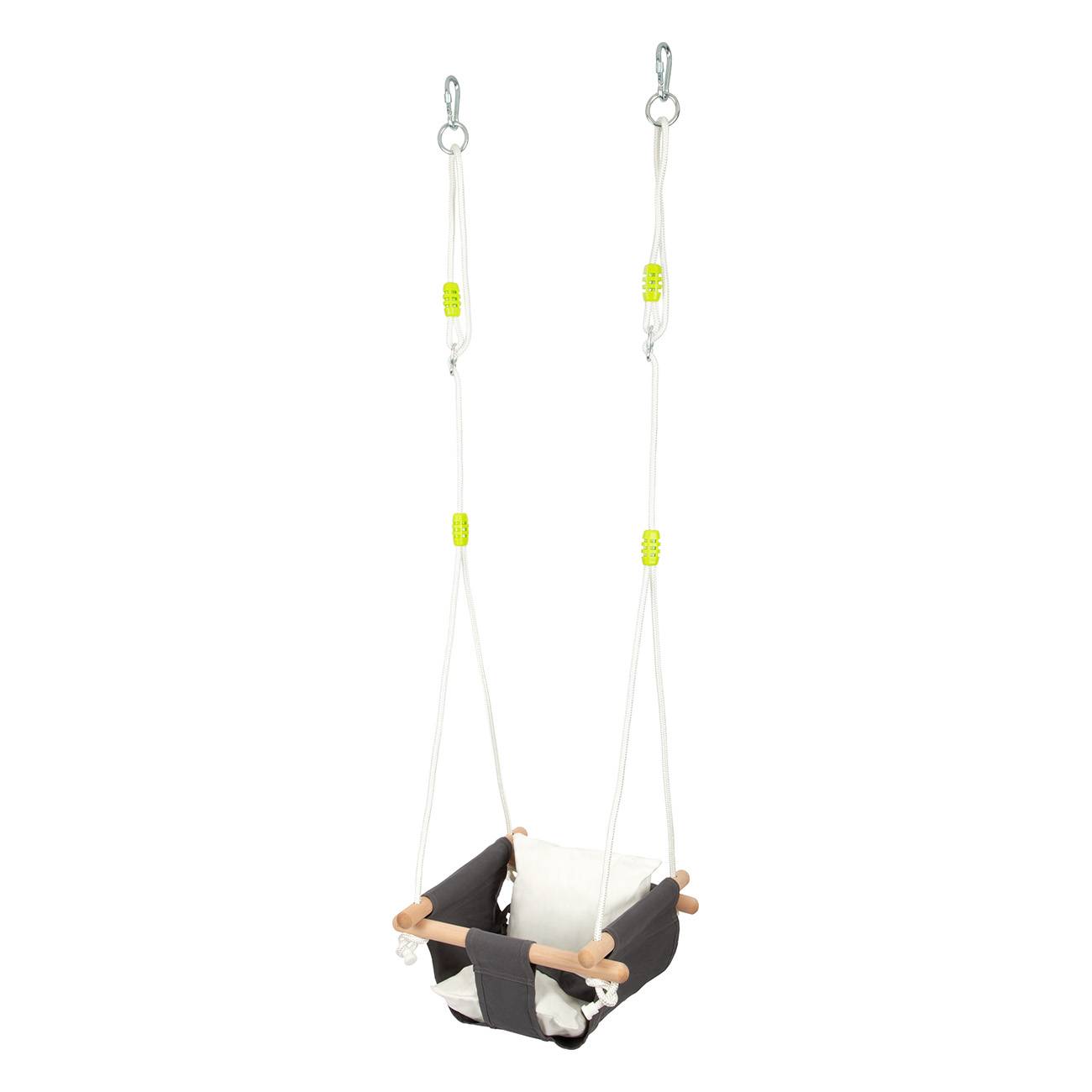 Small Foot Kleiner Fuß Holzbaby Schwung mit Kissen