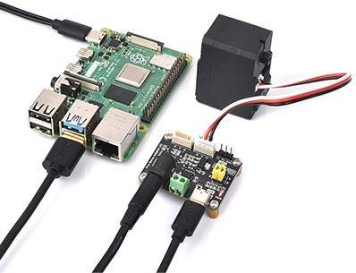 Waveshare Serielle Bus-Servo-Adapterplatine: 253 ST/SC-Serie Steuerung, für Roboterarm & Hexapod