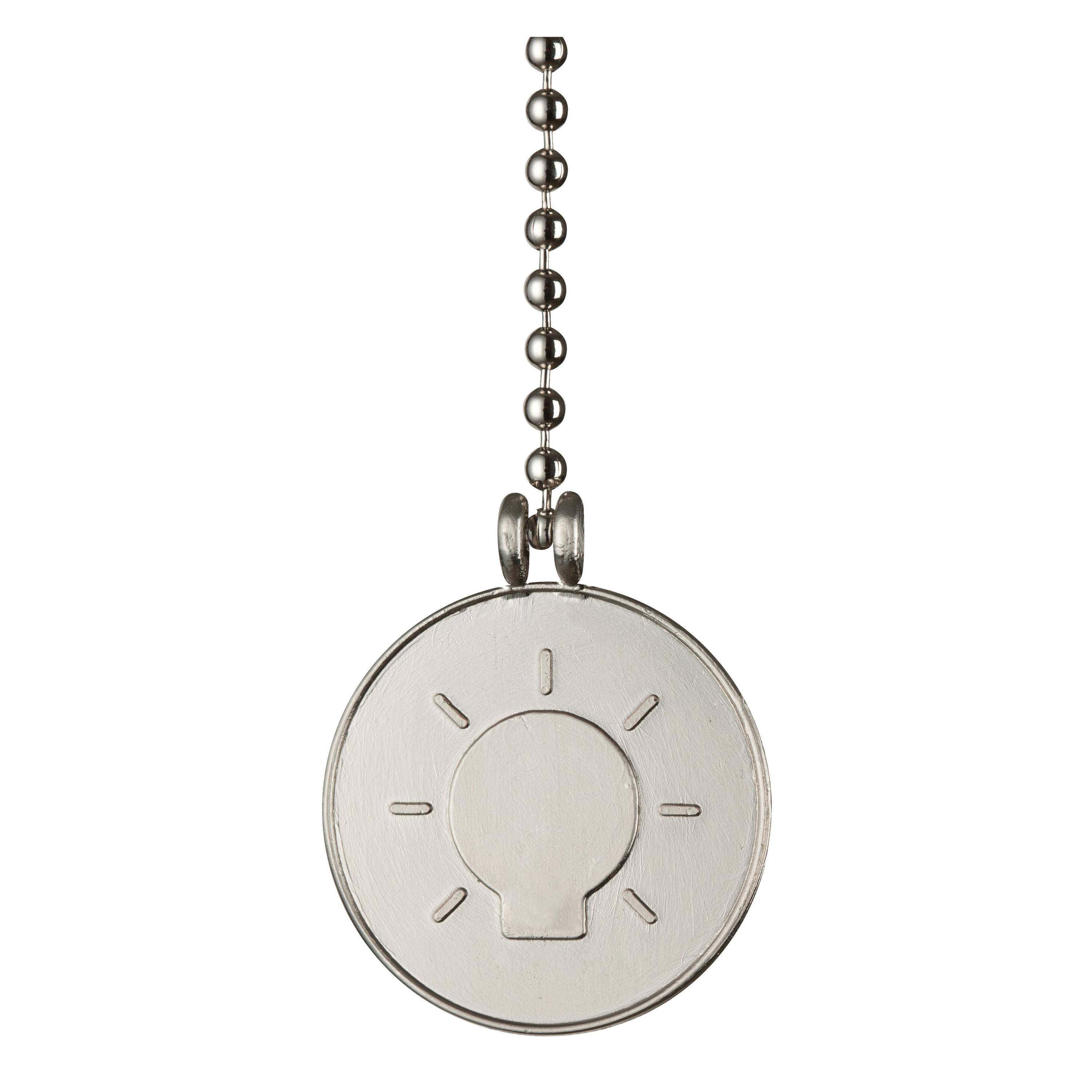 Zugkette für Deckenventilator mit Lichtsymbol