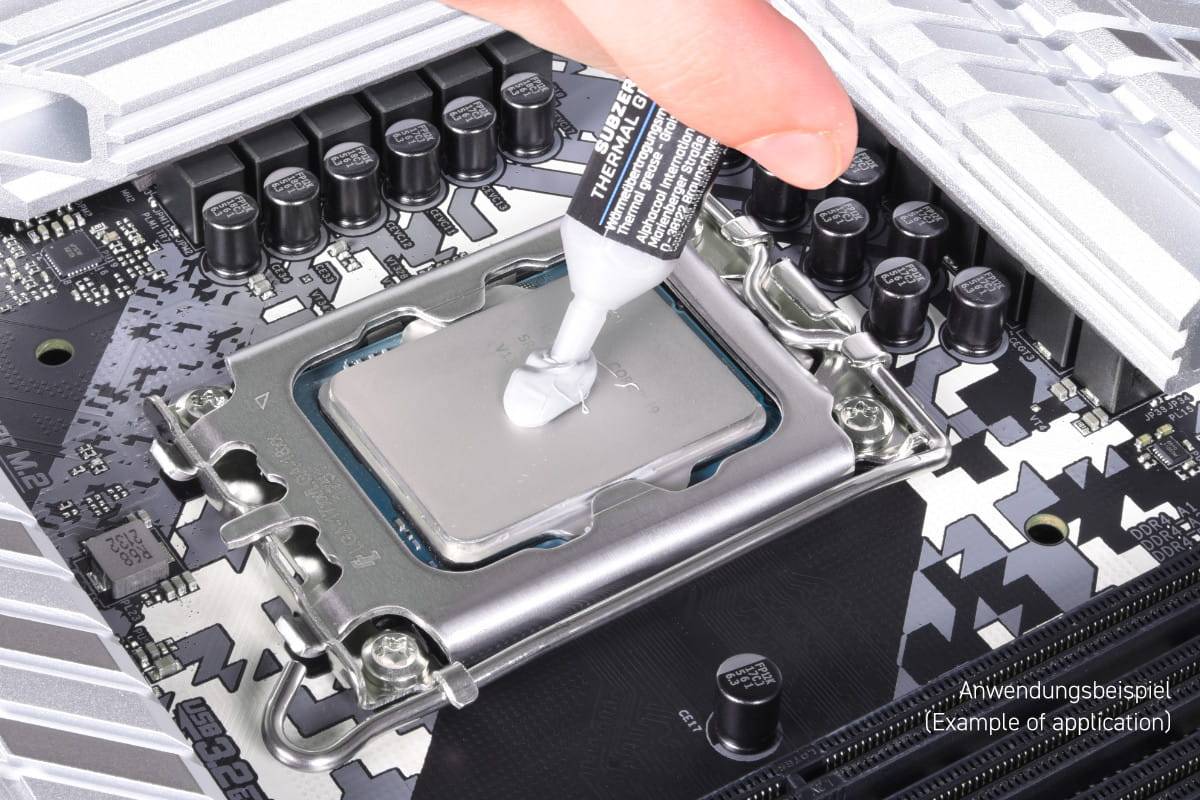 Alphacool 13008 - Thermisches Schmierfett - Grau - 2,7 g/cm³ - 1 g - 1