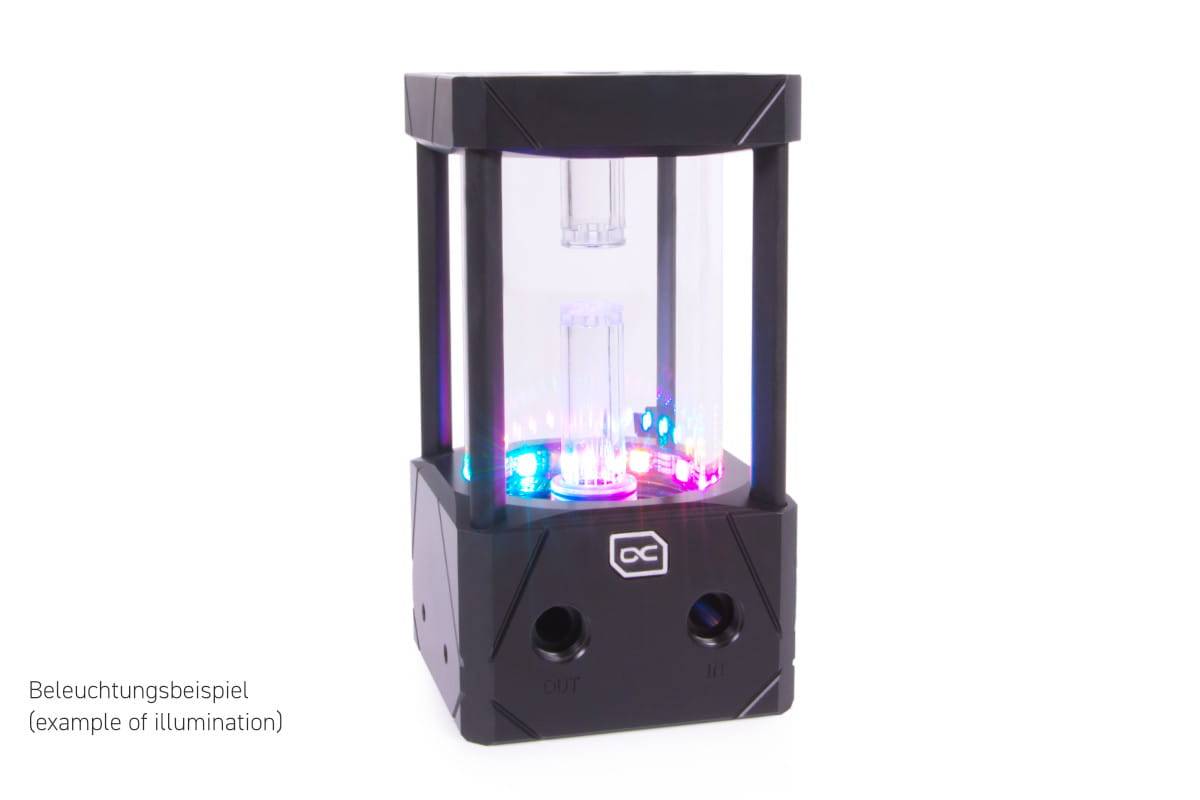 Alphacool Eisbecher Aurora D5 Acetal/Glas