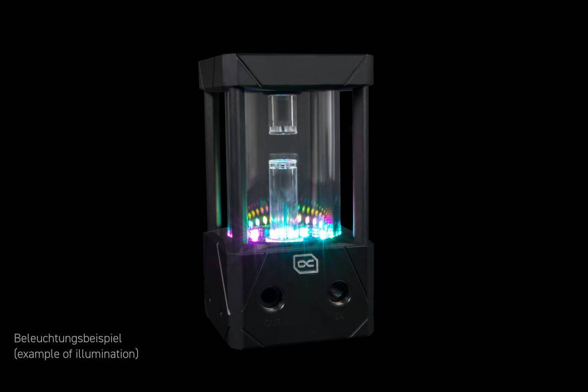 Alphacool Eisbecher Aurora D5 Acetal/Glas