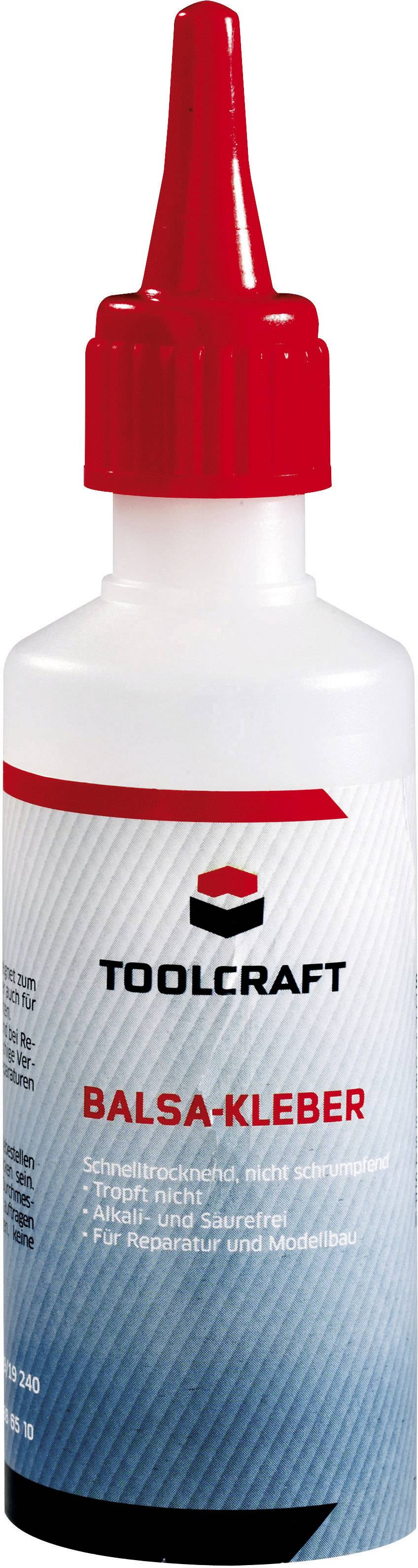 TOOLCRAFT Balsa-Kleber Holzleim TC-ABS100M 100ml