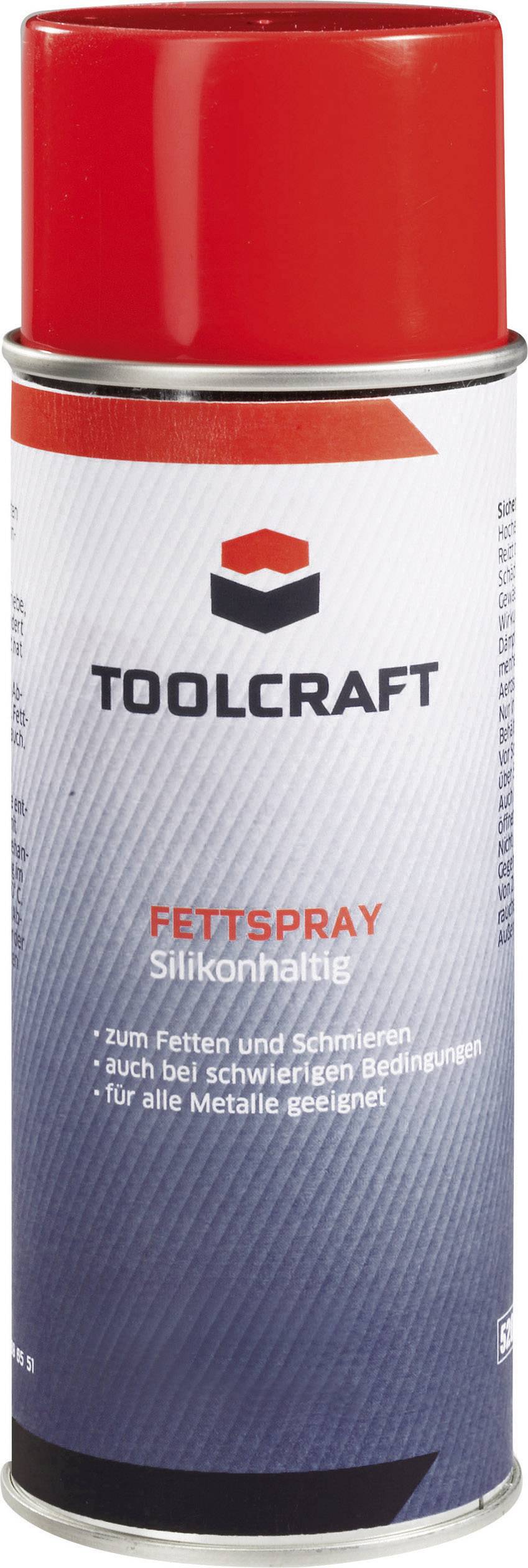 TOOLCRAFT Fettspray mit Silikon WFS.D400 400 ml