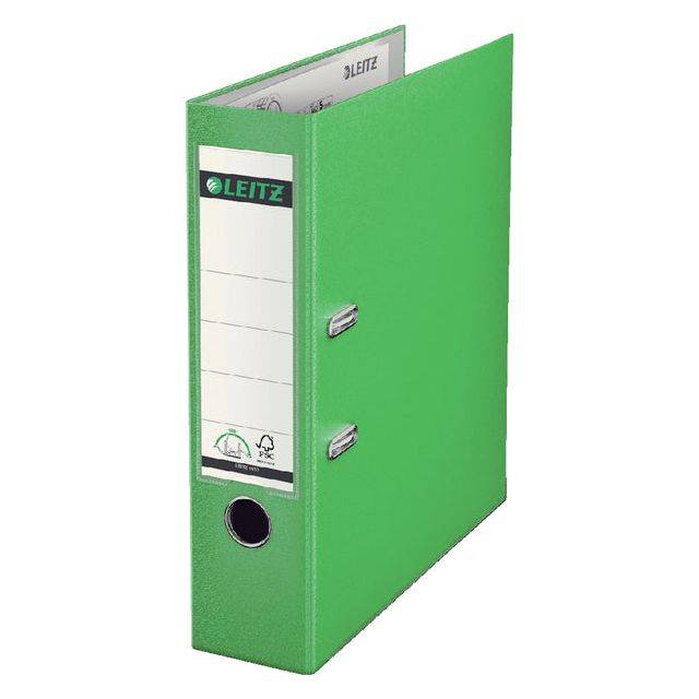 Leitz Ordner 1010 DIN A4 Rückenbreite: 80 mm Hellgrün 2 Bügel 10105050